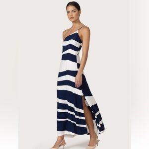 LUSANA Ruby Maxi Dress in Calista Abstract NWT’s sz M